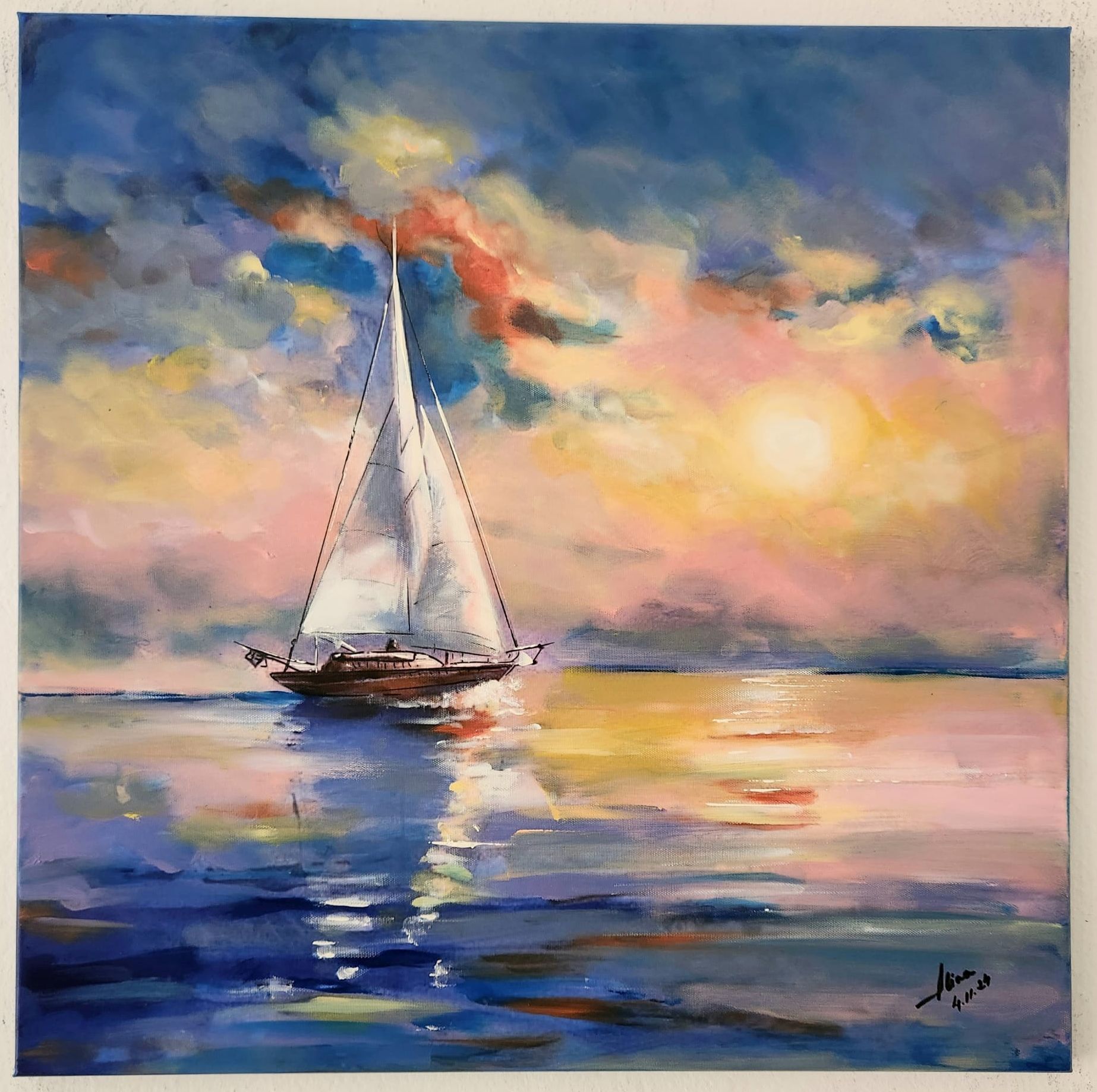 ArteDiAlina.com painting: Morning Daze